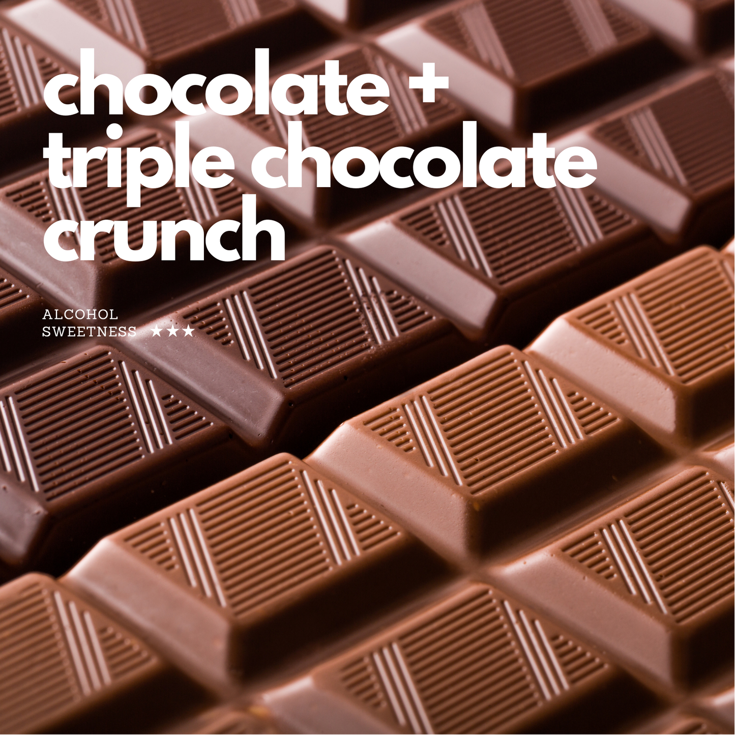 Chocolate with Triple Chocolate Crunch Tiramisu