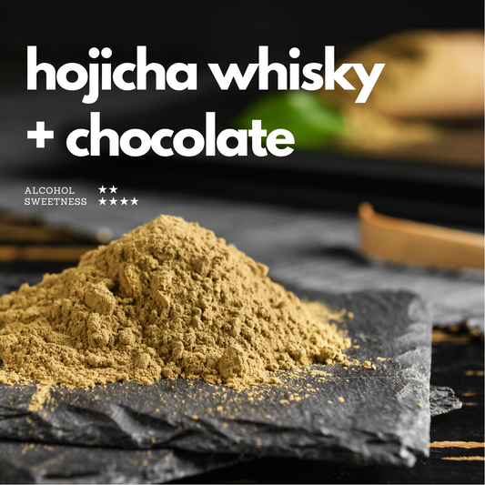 Hojicha Whisky + Chocolate Tiramisu