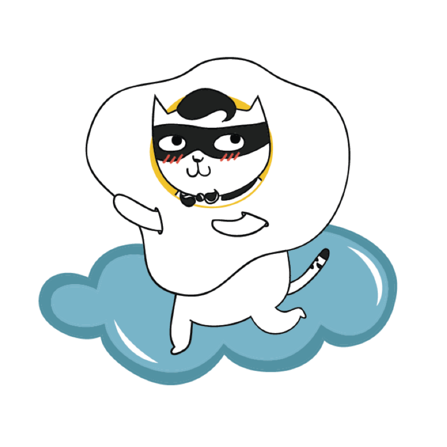 Eggcited Antonio Sticker