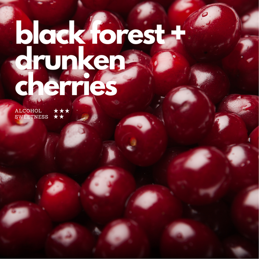Black Forest with Drunken Cherries Tiramisu