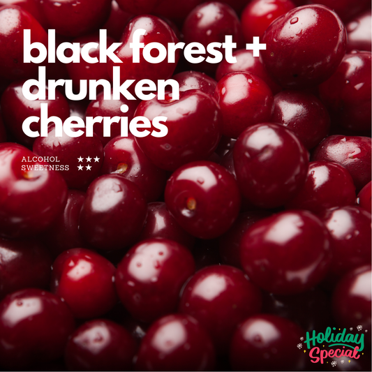 Black Forest with Drunken Cherries Tiramisu