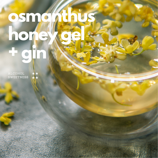 Osmanthus Honey Gin Tiramisu