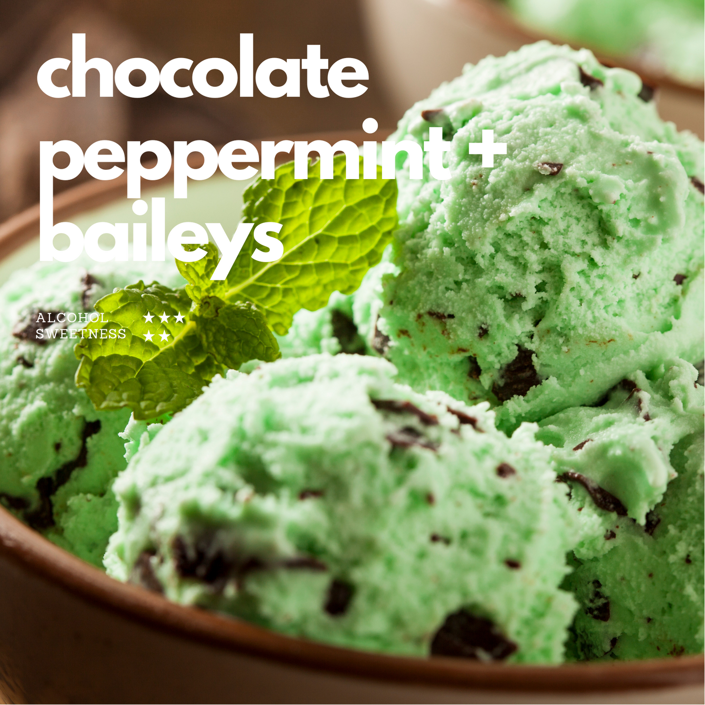Chocolate Peppermint + Baileys Tiramisu